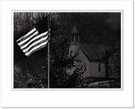 Flag and Church